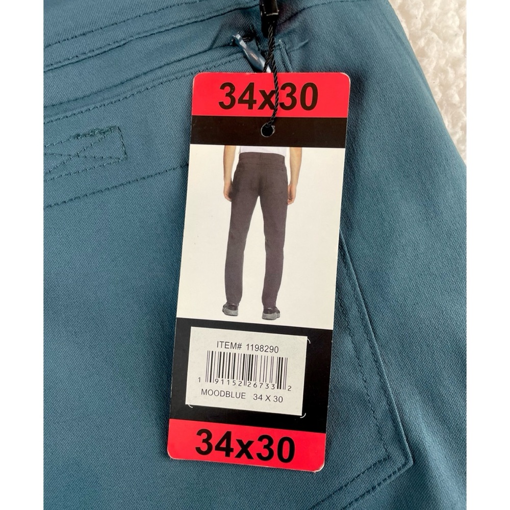 (NWT) GERRY • Mood Blue Straight Leg Venture Pants, W34 - Picture 13 of 15